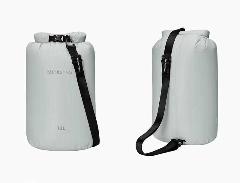 【楽天市場】BeeNestingバックパッキング用超軽量ドライバッグセット、キャンプ、ハイキング、オートバイ用の防水ドライバック、3パックの