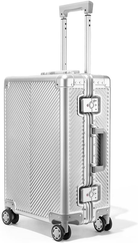 楽天市場】LARVENDERスーツケース オールアルミ合金 キャリーケース