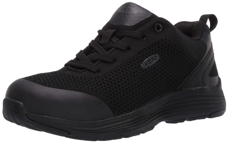 KEEN UTILITY VISTA ENERGY キーン 安全靴 26cm Men's Waterproof Work Sneakers | Vapor Black | KEEN Footwear