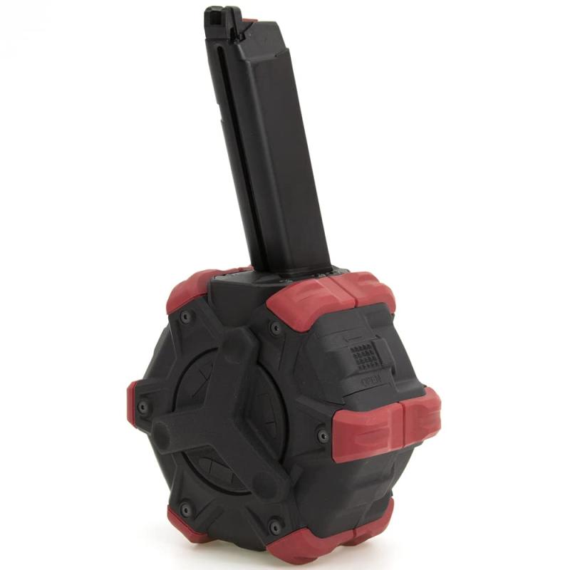 ARMORER WORKS グロック　GBB 350連　ドラムマガジン 楽天市場】ARMORER WORKS 350連 アダプティブドラムマガジン AW