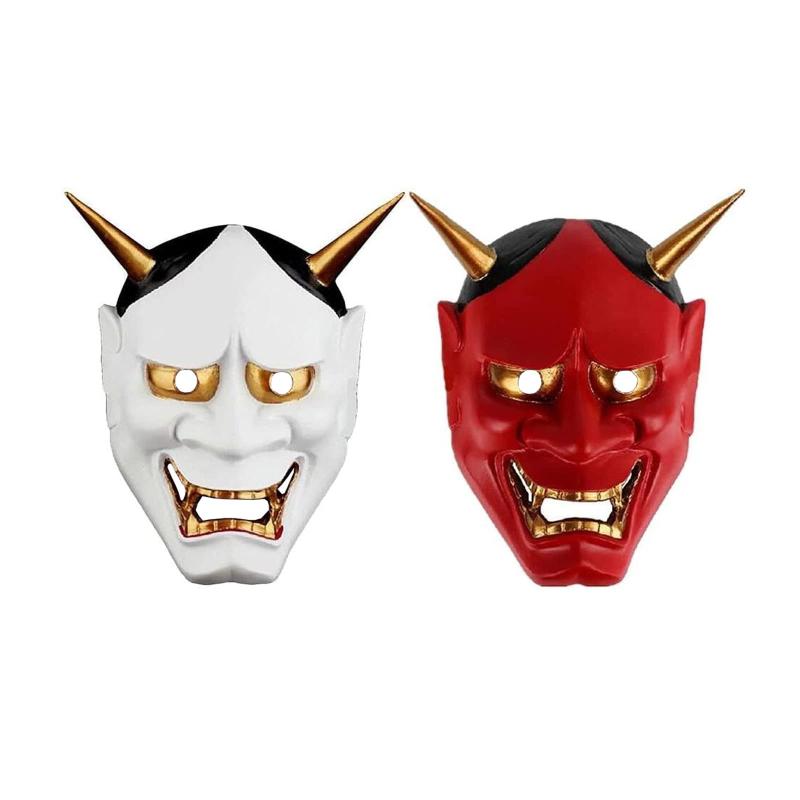 楽天市場】[YFFSFDC] 般若 お面 般若の御面 2個入り コスプレ 仮面 狐