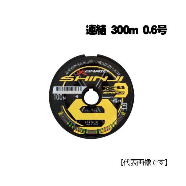 XBRAID　シンジX9　SHINJI　X9　連結　300m　0.6号