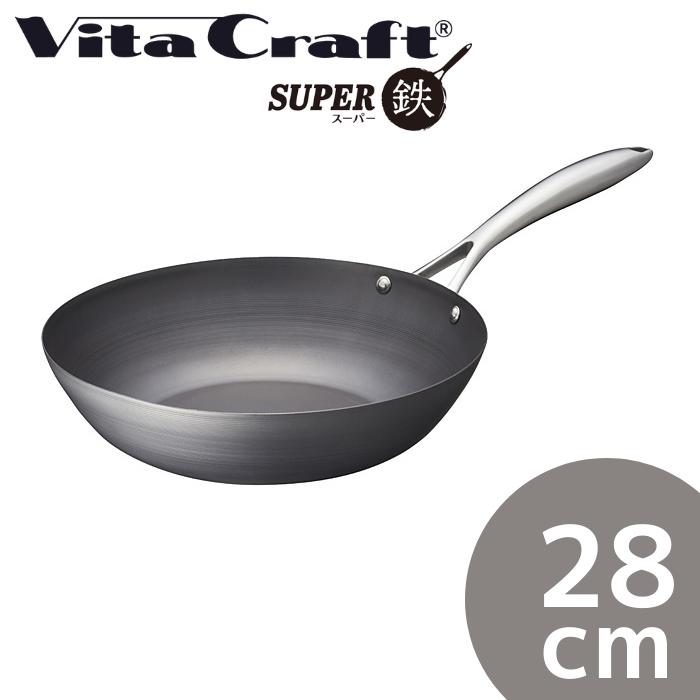 新品 ビタクラフト スーパー鉄 フライパン 26cm NO.2002 ビタクラフト スーパー鉄 フライパン 26cm No.2002 (フライパン