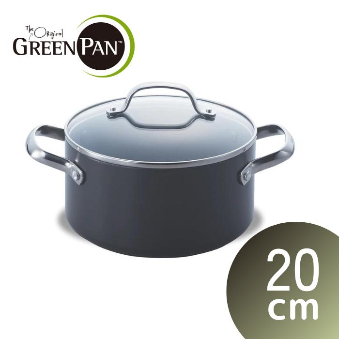 【GREENPAN/緑であること食麺麭】ヴェニス 労働者階級 キャセロール（両手なべ）20コマーシャル 硝子蓋付き添い人【IH/屁っ放り火相応う】【差し上げ物荷拵え・のし紙名入れ無料】\u003cBR\u003e\u003cBR\u003e[身寄り装置][7821-1]