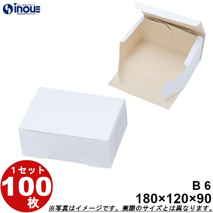 楽天市場】紙箱 白無地箱 YB5 折組式 150W×105D×90H 1セット100