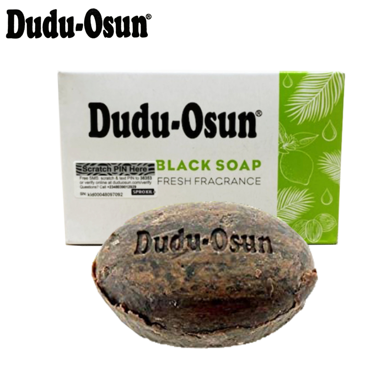 Dudu-Osun ドゥドゥオスン　ブラックソープ　6個セット　無添加石鹸