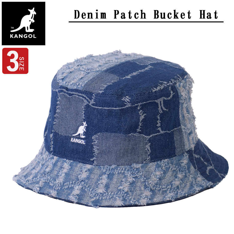 【楽天市場】カンゴール KANGOL デニム パッチ バケット ハット 