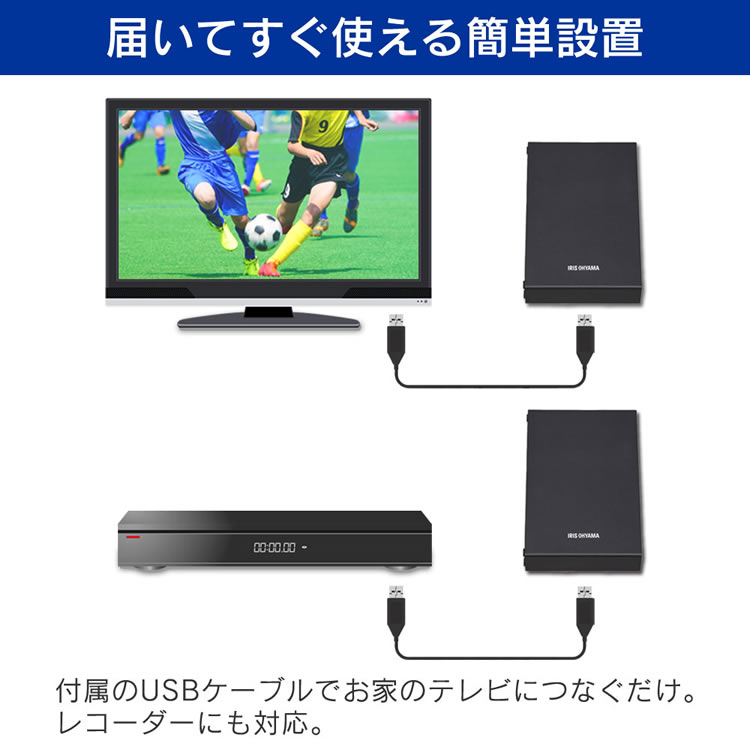 TCL 32型テレビ・ハードディスク+atop.com.ar