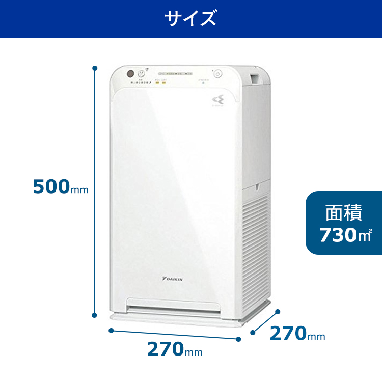 ダイキン ストリーマ空気清浄機 ホワイト Mc55u 送料無料 空清 コンパクトタイプ 25畳 脱臭 空気清浄機 ホコリ ストリーマ 花粉 ペット ニオイ Pm2 5 Daikin ダイキン D 照明とエアコン イエプロ