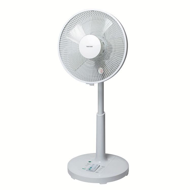 即納 扇風機 リビング扇 DCモーター 30cm羽根 テクノイオン フルリモコン 左右首振り 0.5〜7.5時間タイマー 風量6段階切替 ホワイト テクノス KII-350DC 楽天市場】【即日出荷】扇風機 リビング扇 DCモーター 30cm羽根 テクノ
