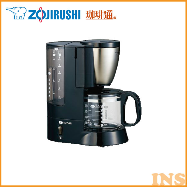 コーヒーメーカー おしゃれ 象印 ZOJIRUSHI ECAS60-XB送料無料 ドリップコーヒー 家庭用 一人暮らし