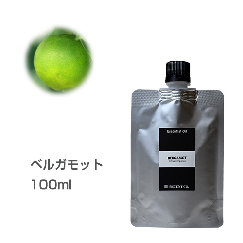 楽天市場 詰替用 アルミパック ベルガモット 100ml 大容量 エッセンシャルオイル 精油 アロマオイル アロマ インセント Ist インセントオンラインショップ