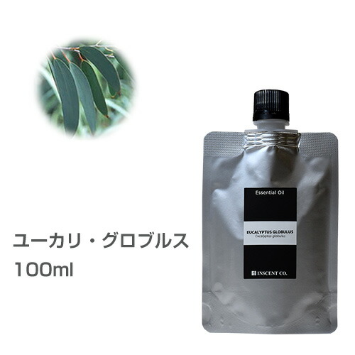 ユーカリ グロブルス 100ml エッセンシャルオイル 精油 アロマ 大容量 インセント アロマオイル 日本メーカー新品