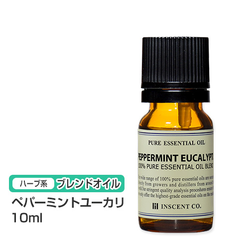 楽天市場 ブレンドオイル ペパーミントユーカリ 10ml アロマオイル ブレンド 精油 エッセンシャルオイル アロマ インセント Ist インセントオンラインショップ