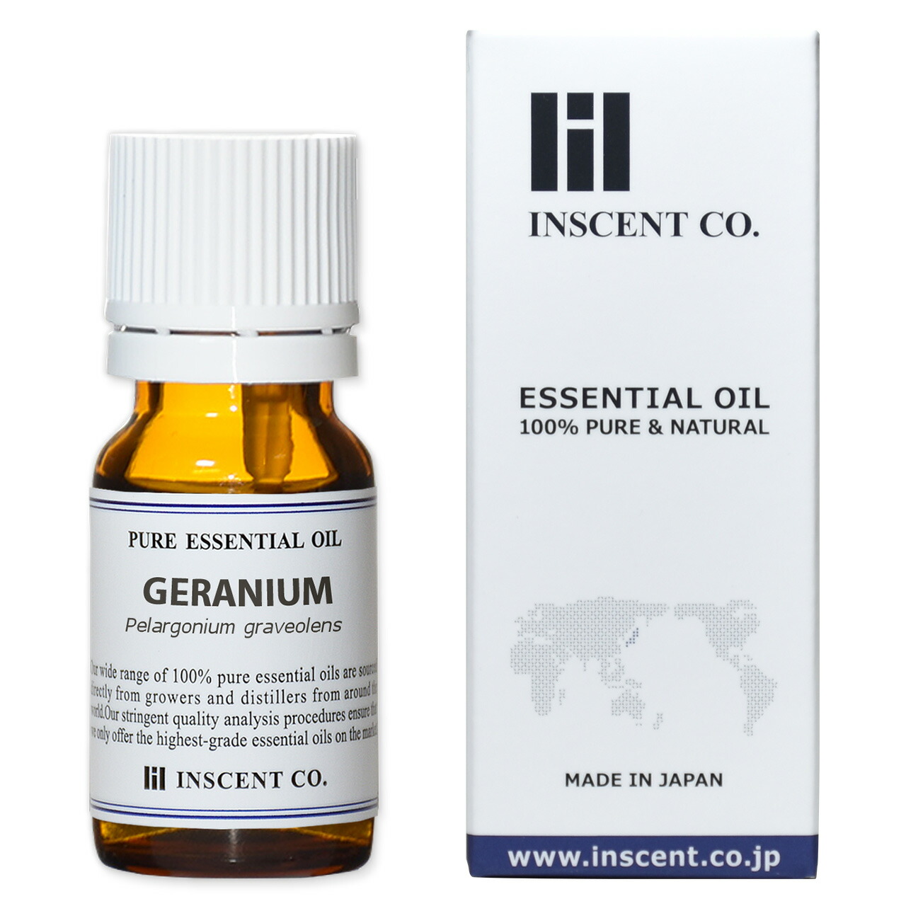 ゼラニウム 祝開店大放出セール開催中 【代引可】 10ml エッセンシャルオイル 精油 インセント IST アロマ