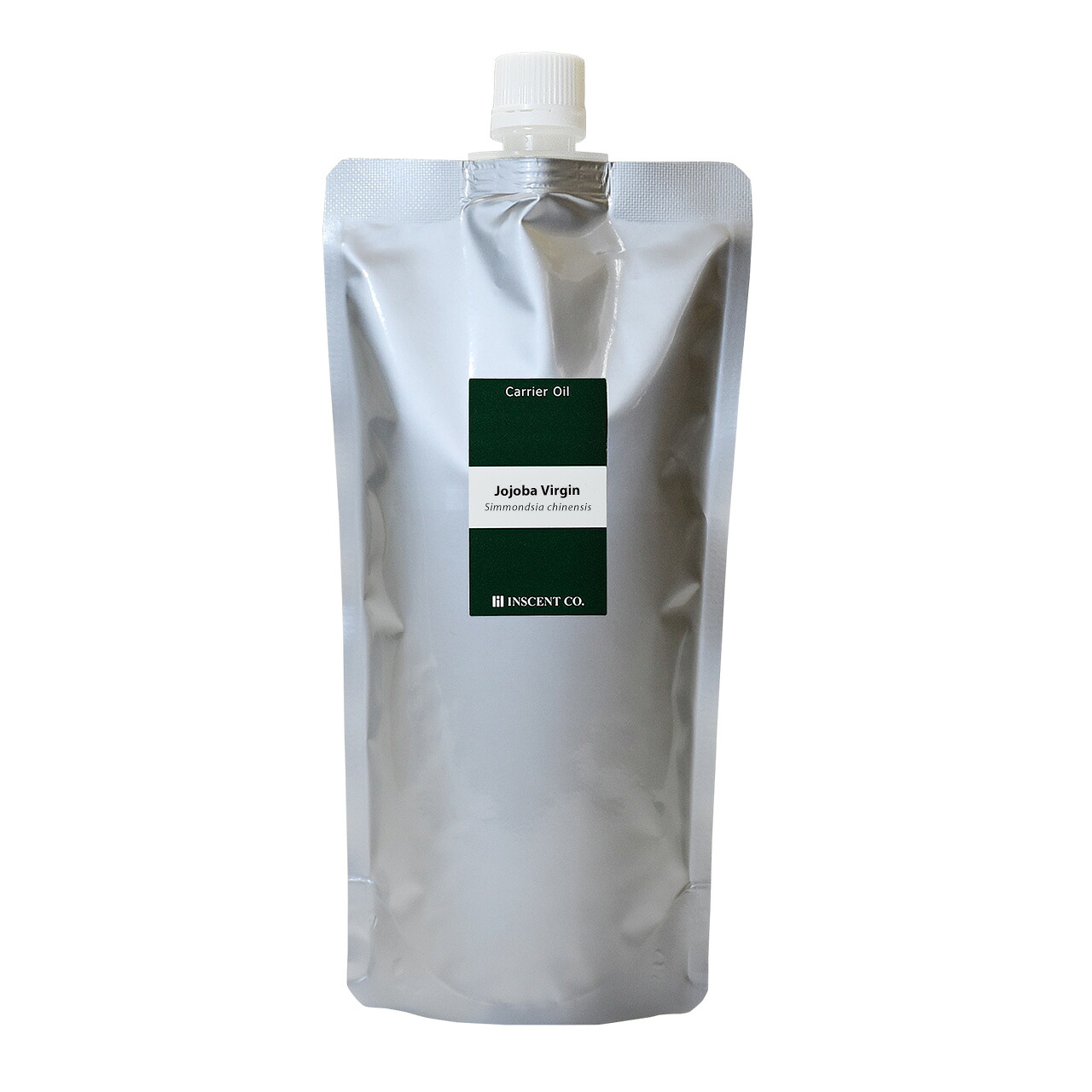 【詰替用/アルミパック】 ホホバオイル [未精製] 500ml キャリアオイル 植物油 ベースオイル 大容量 業務用 インセント【IST】｜インセントオンラインショップ