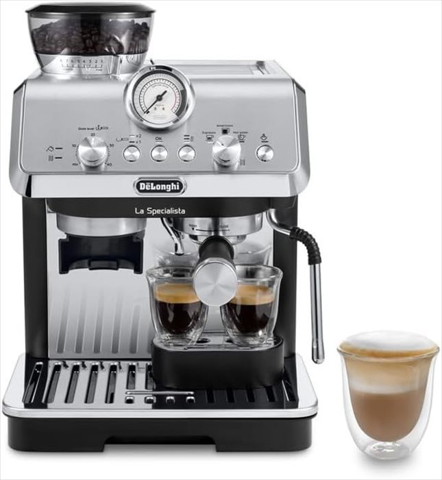 DeLonghi ラ・スペシャリスタ・アルテ グラインダー付き エスプレッソ・カプチーノメーカー EC9155J-B画像
