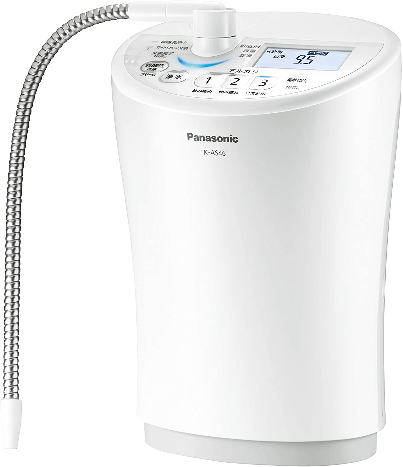 パナソニック 整水器 浄水 電解水素水 アルカリイオン水 弱酸性水 Tk As46 W ホワイト 送料無料 交換用カートリッジ 24日に国連総会に合 Diasaonline Com