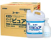 ミッケル舎密学 薬用お手て石けん 薬用ピュアソープピュア 500ml ×12本 御勤め用 室内用便器石ケン液【貨物輸送無料】