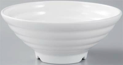 どんぶりφ22.8福寿太ロクロ目麺鉢　白グロス｜インセットショップ　店