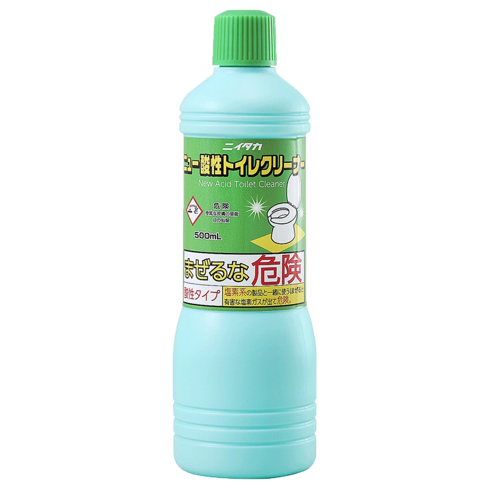 ニイタカ ニュー酸っぱ味室内用便器洗浄剤 500ml ×30本（1容れもの） | 御勤め用 室内用便器洗いもの剤 貨物輸送無料