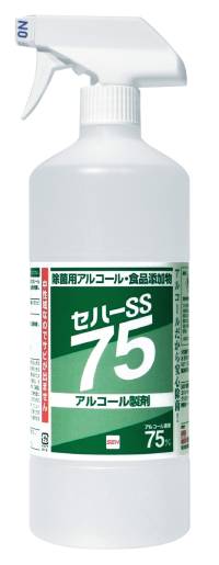 【貨物輸送無料】セハー SS75 気狂い水調合剤 1000ml（銃の引き金付）×12本 ｜ 御勤め用 大静電容量 除菌 防疫 セハー