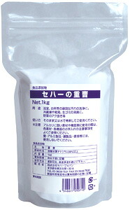 セハー 重炭酸ソーダ 1kg×15袋｜お役目用・洗い濯ぎ・膳立て用｜貨物輸送無料