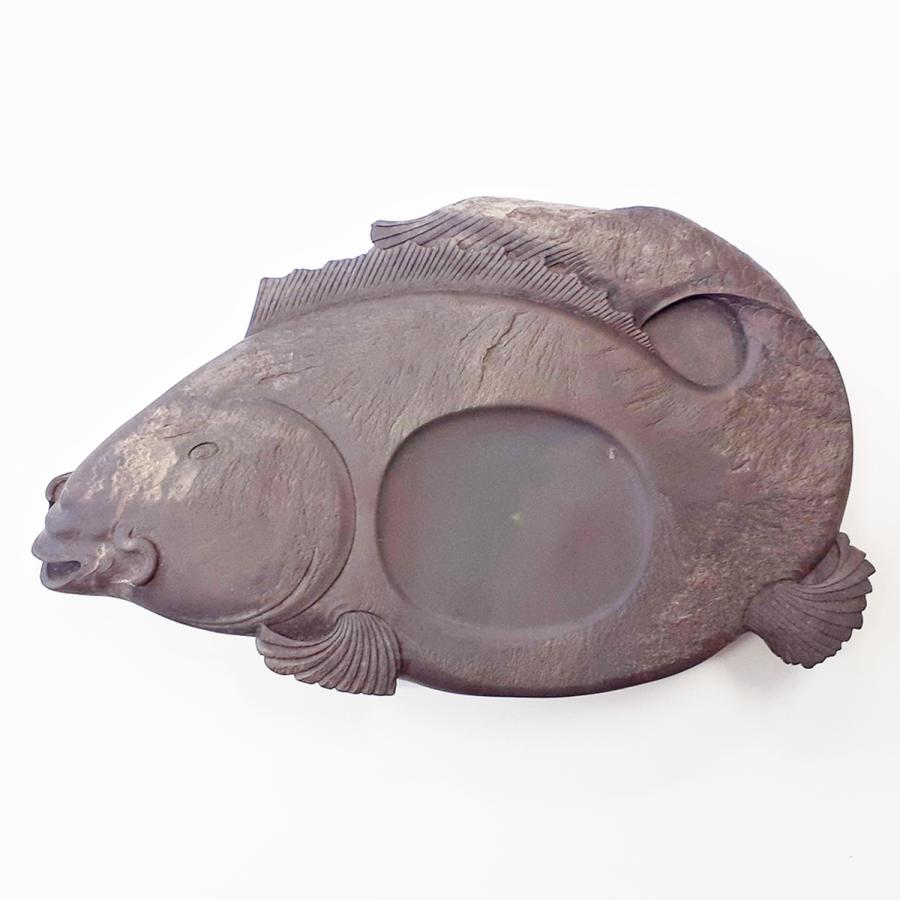【現品限り】旧麻子坑　端渓硯　魚型　硯　書道硯　きゅうましこう　たんけいけん｜パピルスボックス 55,440円