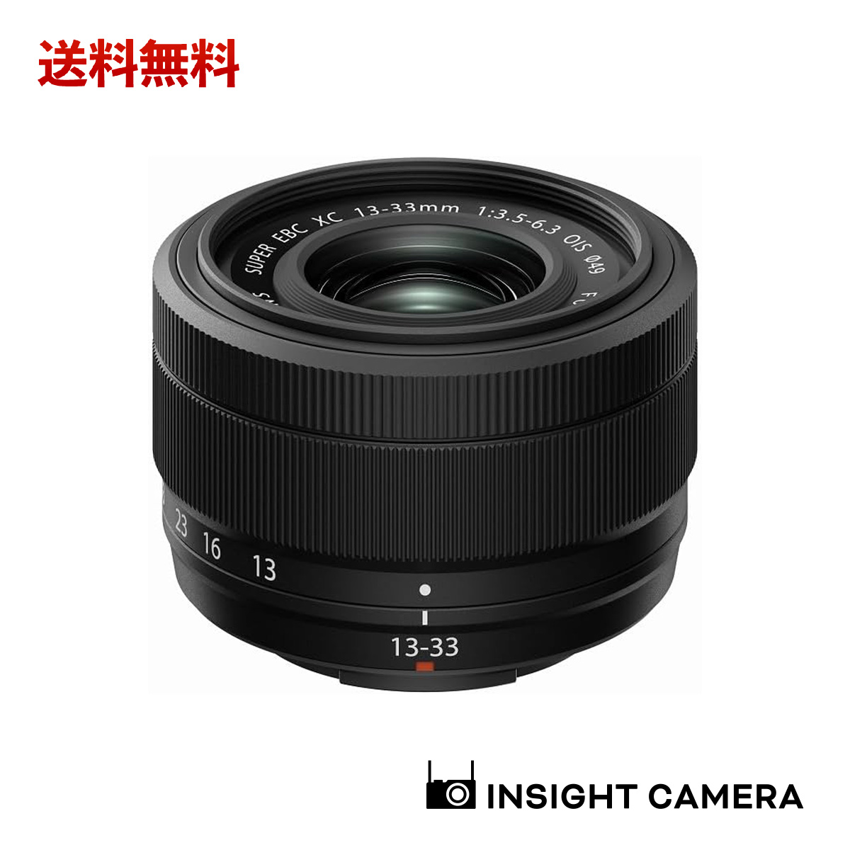 富士フイルム フジノン水晶体 XC13-33mmF3.5-6.3 OIS 黒いこと  FUJIFILM（積みだし後移らす不可）
