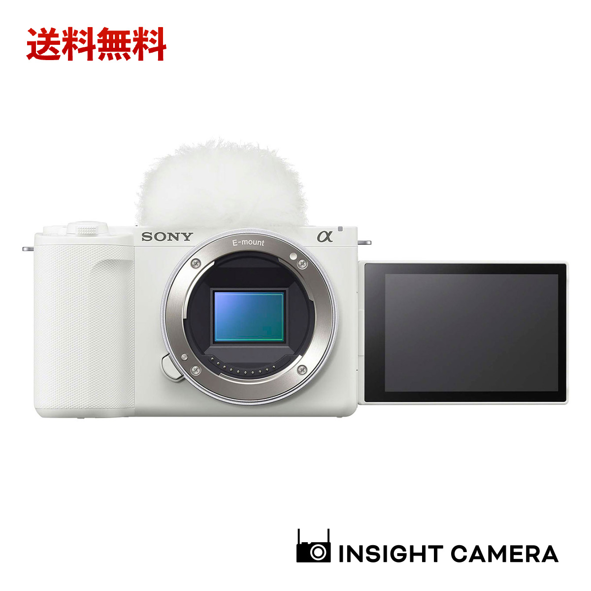 SONY ZV-E10 ホワイト + SELP1650 レンズ Sony ZV-E10 II Mirrorless Camera with 16-50mm Lens (White
