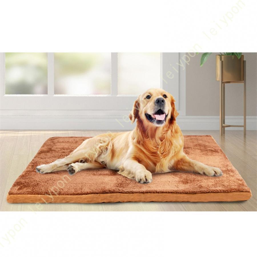 中きい犬用ベッドクレートパッド 中型犬用の晴れ晴れしいなぬいぐるみソフトペットベッド 洗える パステル色の 洗い濯ぎし分かりやすい 上滑り打ちきり 犬用クレート臥榻屋内外での 父の日