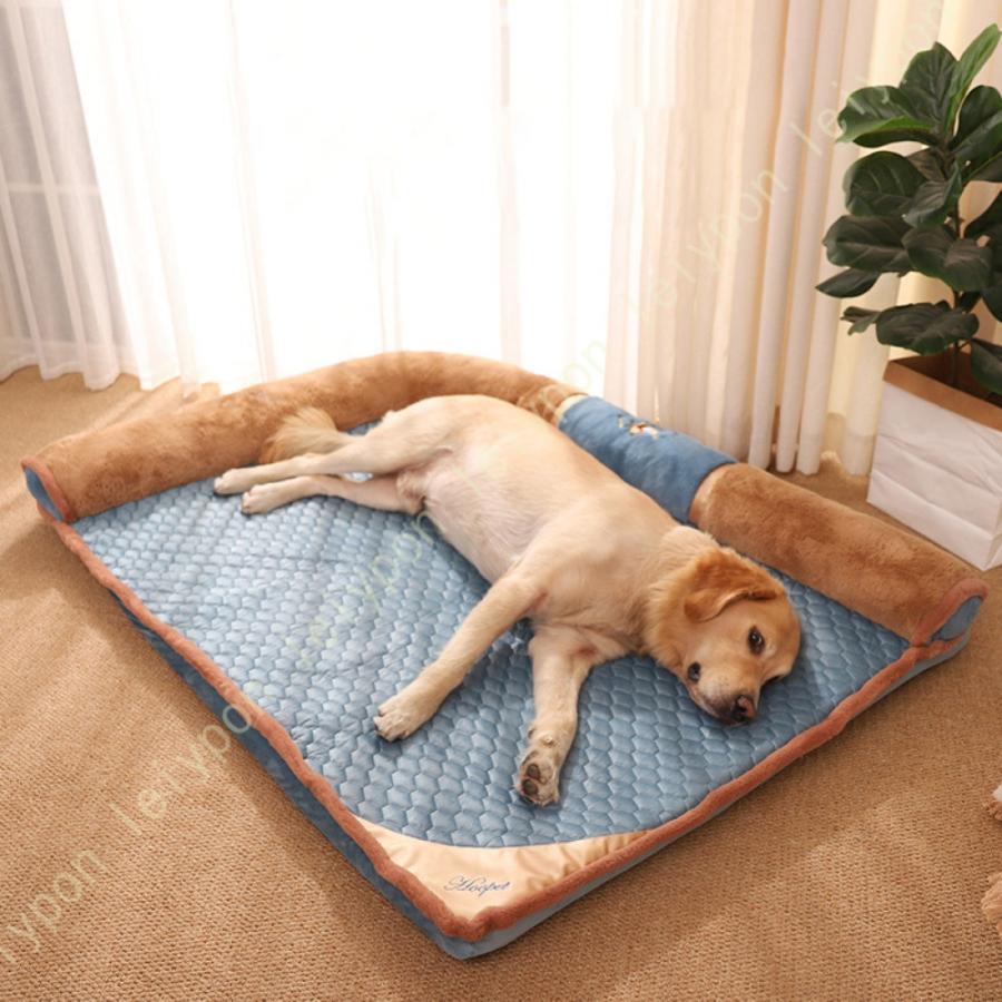犬寝台 猫寝台 大型犬用 ふわふわ 冬用 好いたらしい 愛玩動物寝台 座布団 ぐっすり眠る 中型犬 もこもこ 生あたたかい 上滑り打ちきり 防寒 寒さ打つ手 洗い濯ぎ能力のある 犬ころ 父の日