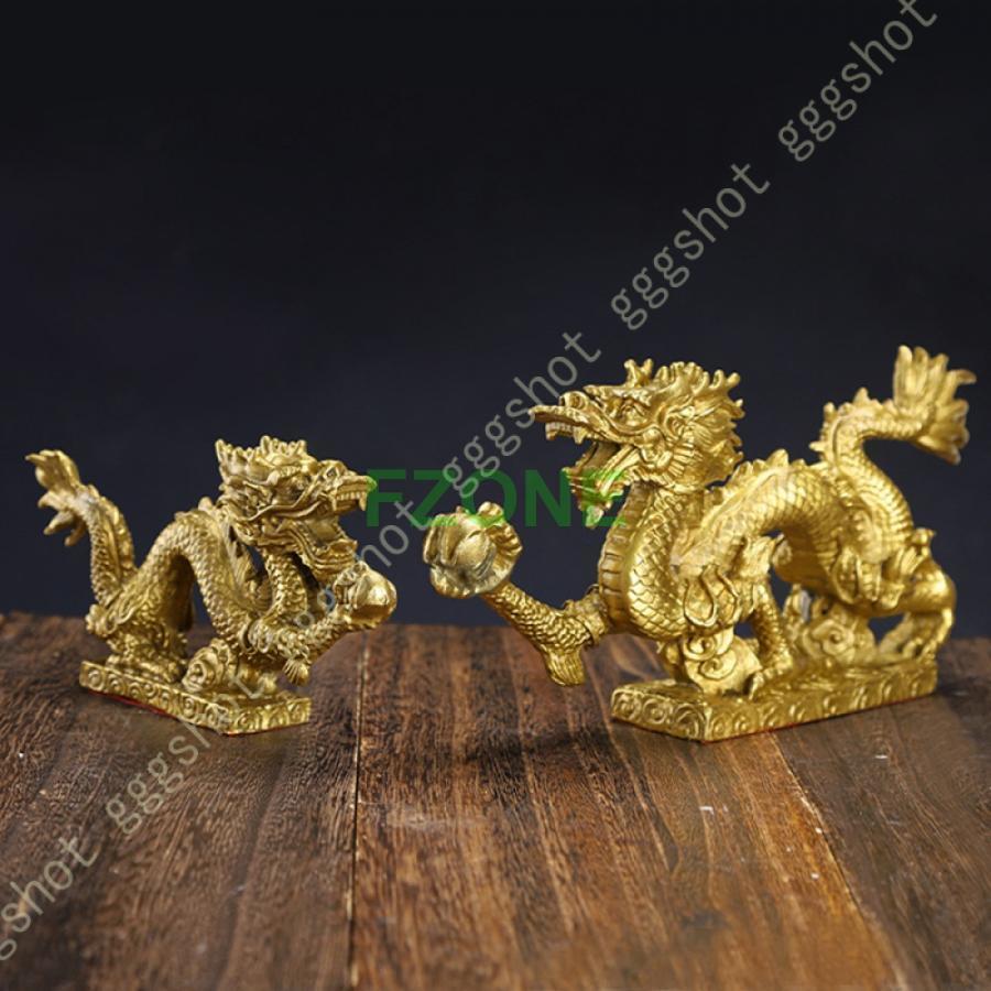 楽天市場】龍の置物 招財銅製皇龍掲龍珠 : 中国貿易CTCオンラインShop