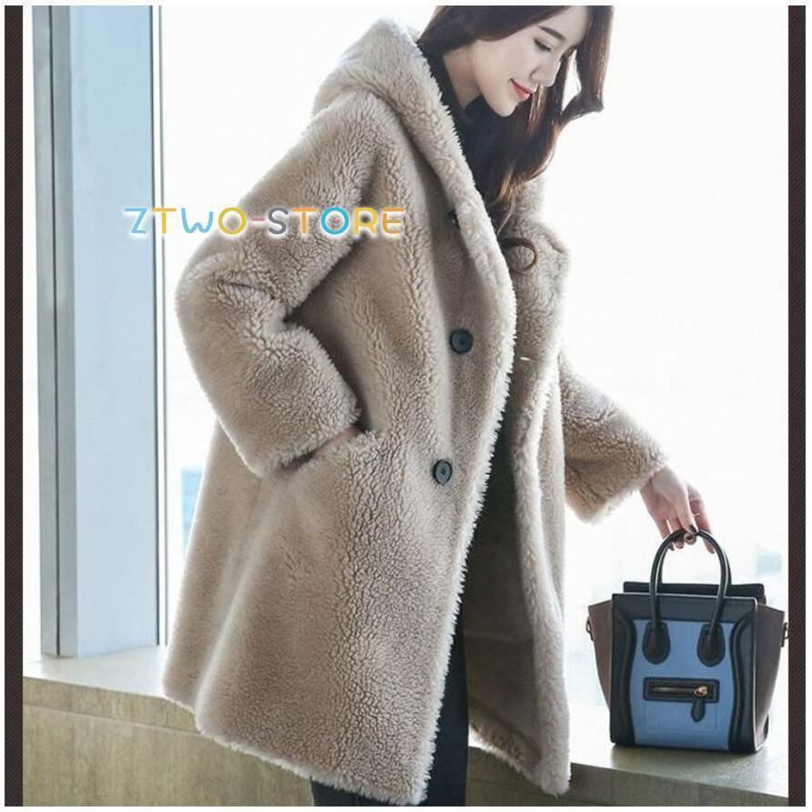 ファーコート ミンクカシミアコート フェイクファー レディース 冬服 30代40代50代 ロング丈コート 毛皮コート モコモコ 暖かいアウター 韓国風老人の日｜インサイトショップ