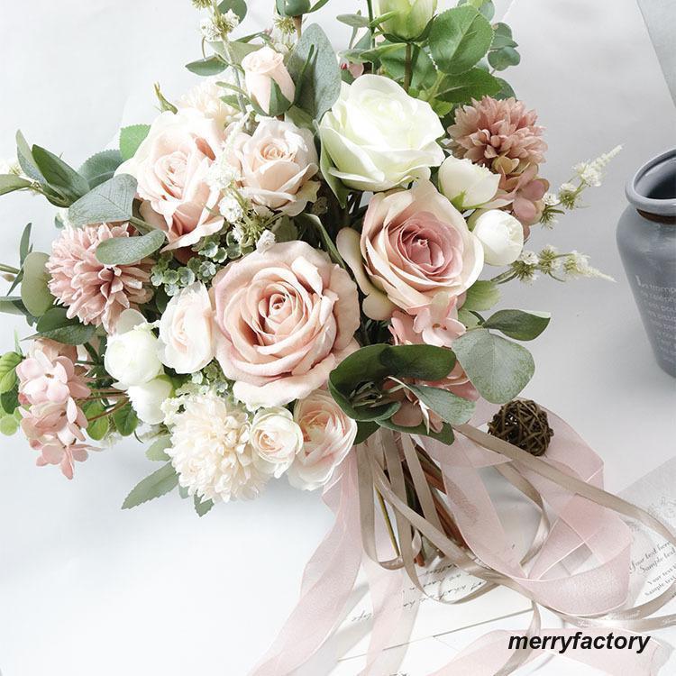 ◆2023新品 御芽出度胸花 胸花 花飾りつけ 御芽出度 薔薇造花 御芽出度用 申し合わせ お嫁さん 交歓会 手作り 一揃いの道具 御芽出度胸花 父の日