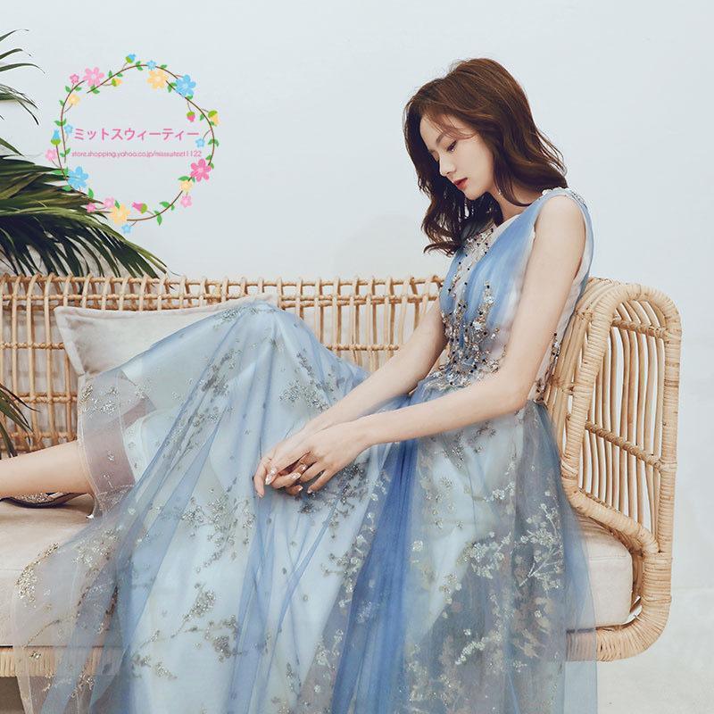 パーティードレス 結婚式 カラードレス ドレス ワンピース ロングドレス ウェディングドレス 二次会 マキシ丈 演奏会 披露宴 発表会 着痩せ 20代 30代老人の日｜インサイトショップ