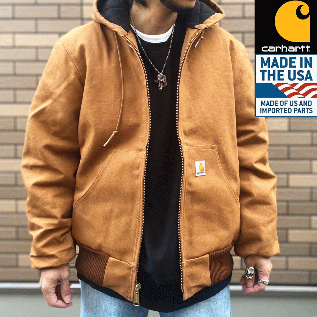 こうき　Carhartt リアルツリー アクティブジャケット L L》 Carhartt カーハート アクティブジャケット ダック
