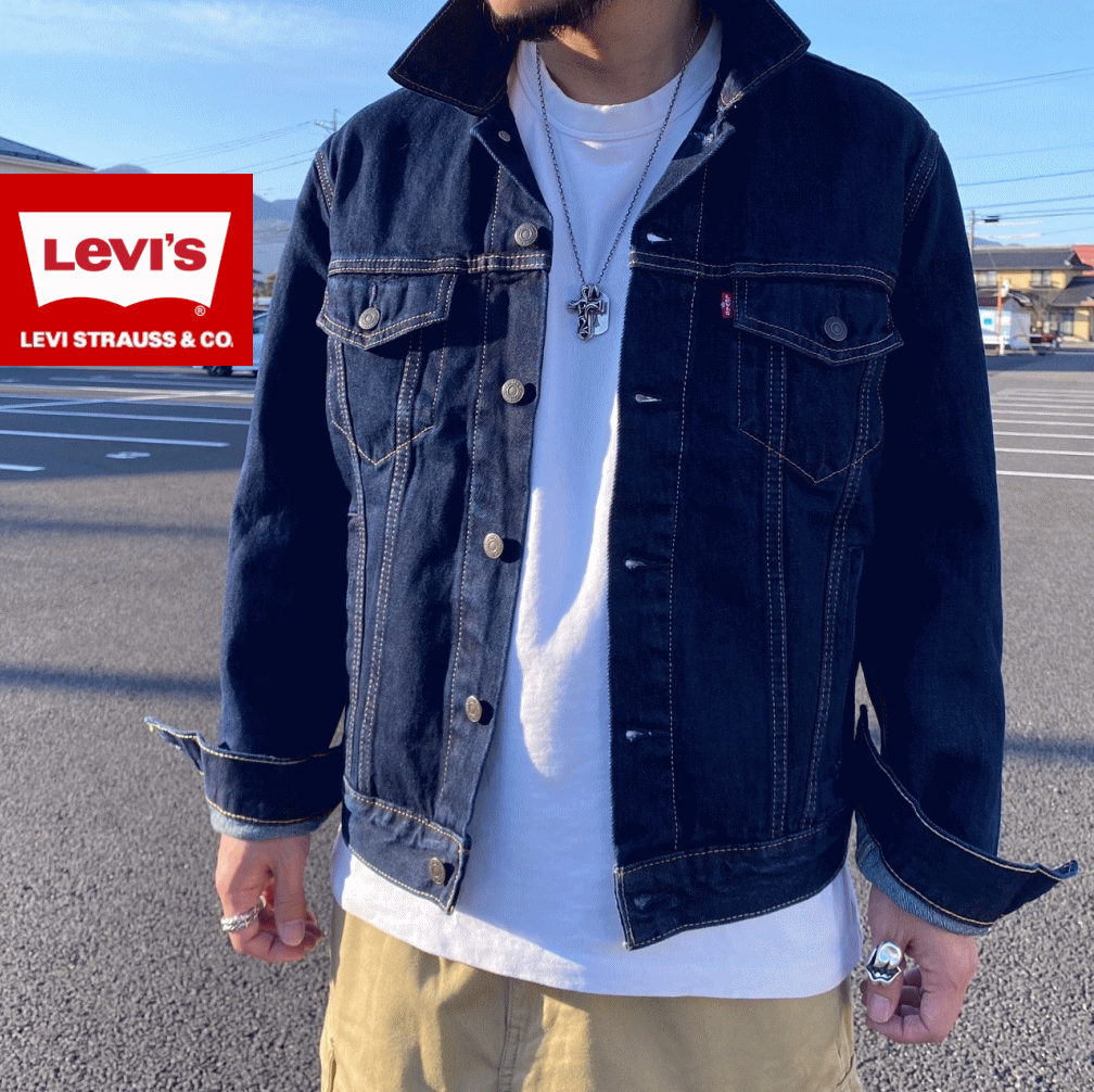 テリー 楽天市場】Levi's リーバイス トラッカージャケット デニム リンス