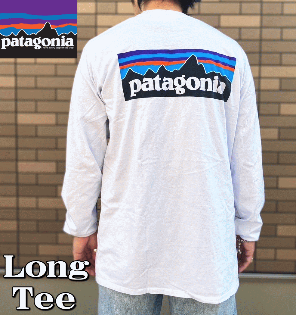 PATAGONIA パタゴニア P-6 Logo Long Sleeve T-shirts ロゴタイプ ロンT 38518