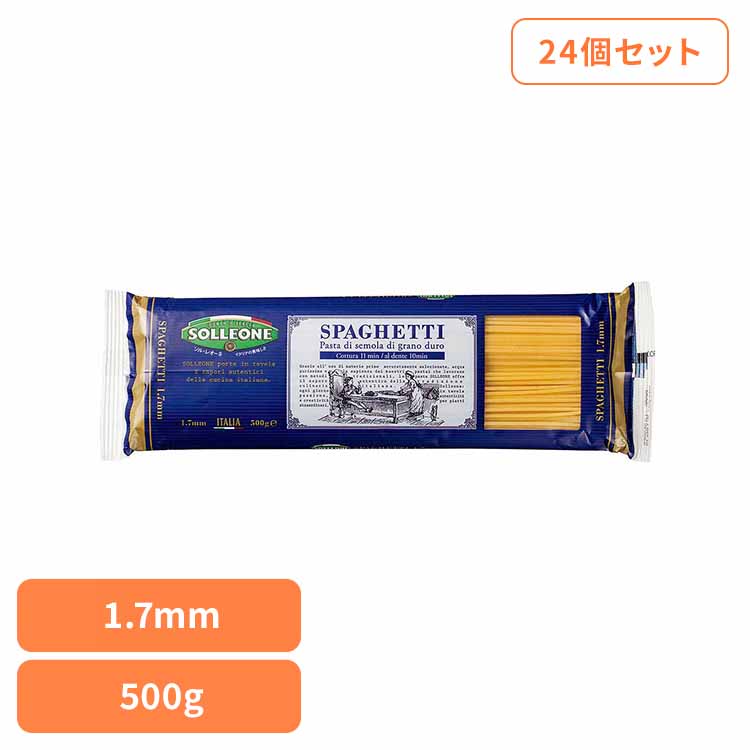 24個】ソル・レオーネ スパゲッティ 乾麺 イタリアン おいしい パスタ