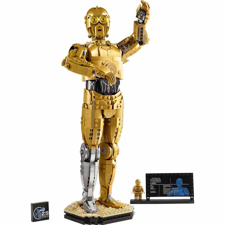 C-3PO(TM) 75398 おもちゃ 玩具 ブロック プレゼント 誕生日 クリスマス インテリア スターウォーズ C3PO 大人レゴ STAR WARS TM