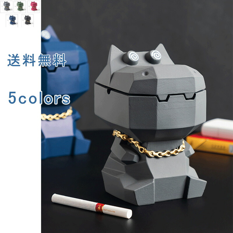 楽天市場】モアイ像 フタ付き灰皿 モアイ 灰皿 喫煙グッズ 装飾品 小物