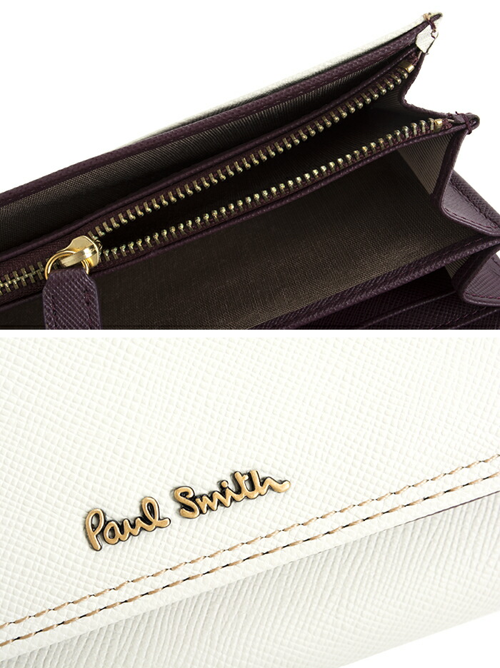 100 の保証 楽天市場 訳あり ポールスミス 財布 長財布 白 ホワイト Paul Smith Pww806 60 B レディース 婦人 インスピレーション 最安値に挑戦 Transportall Ru