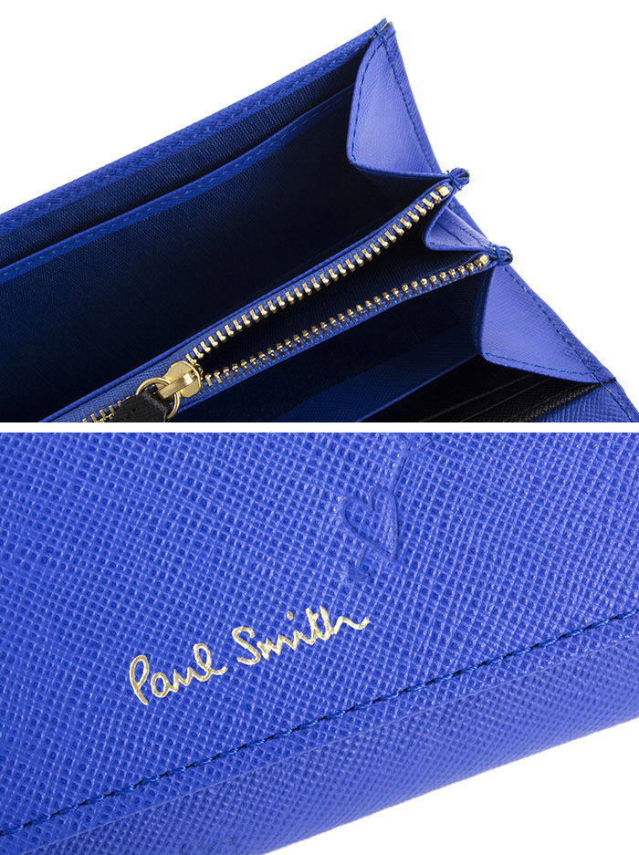 楽天市場 クーポン配布中 ポールスミス 財布 長財布 ブルー Paul Smith Pwu805 30 レディース 婦人 インスピレーション