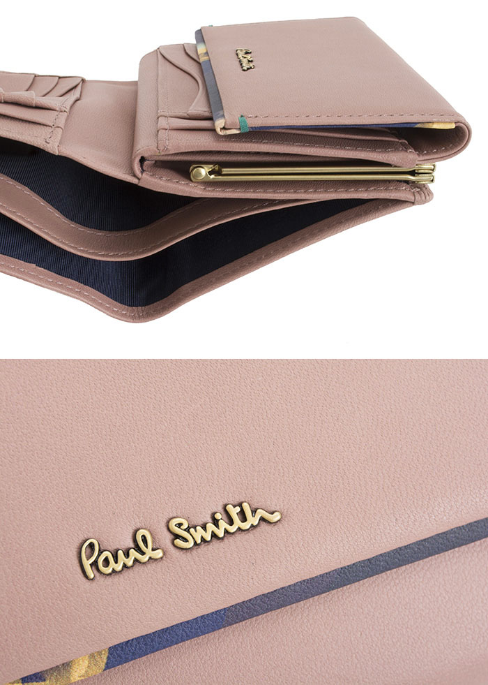 二次 負荷 はっきりと ポール スミス 財布 がま口 二 つ折り Turugaya Kibouen Jp