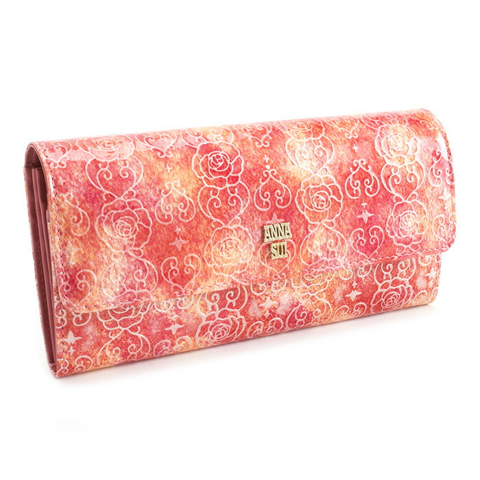 ANNA SUI アナスイ　かぎ　長財布　箱なし 楽天市場】展示品箱なし アナスイ 財布 長財布 がま口財布 黒