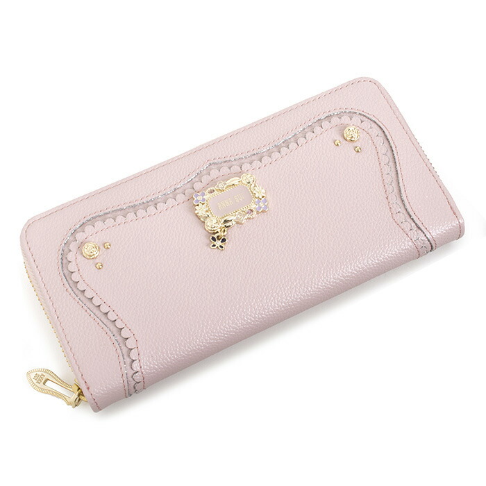 アナスイ 財布 長財布 ラウンドファスナー ピンク ANNA SUI 312191-32 レディース 婦人 ギフト 定番 彼氏 彼女 プレゼント|インスピレーション