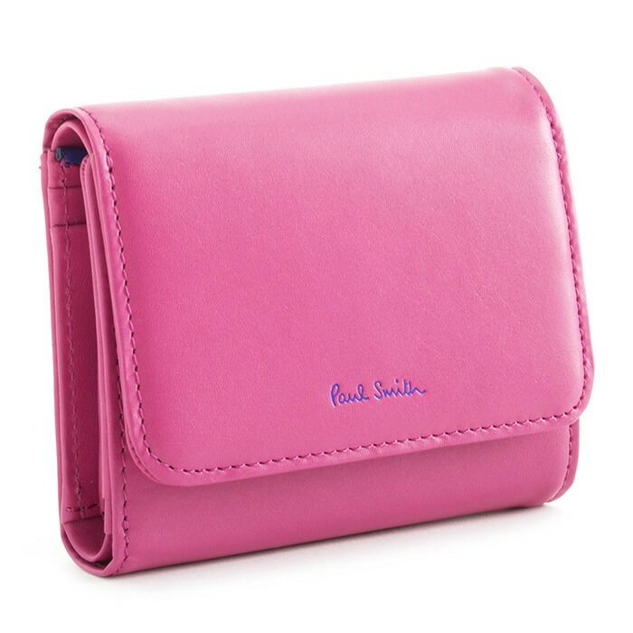 楽天市場】ポールスミス 財布 三つ折り財布 ピンク Paul Smith