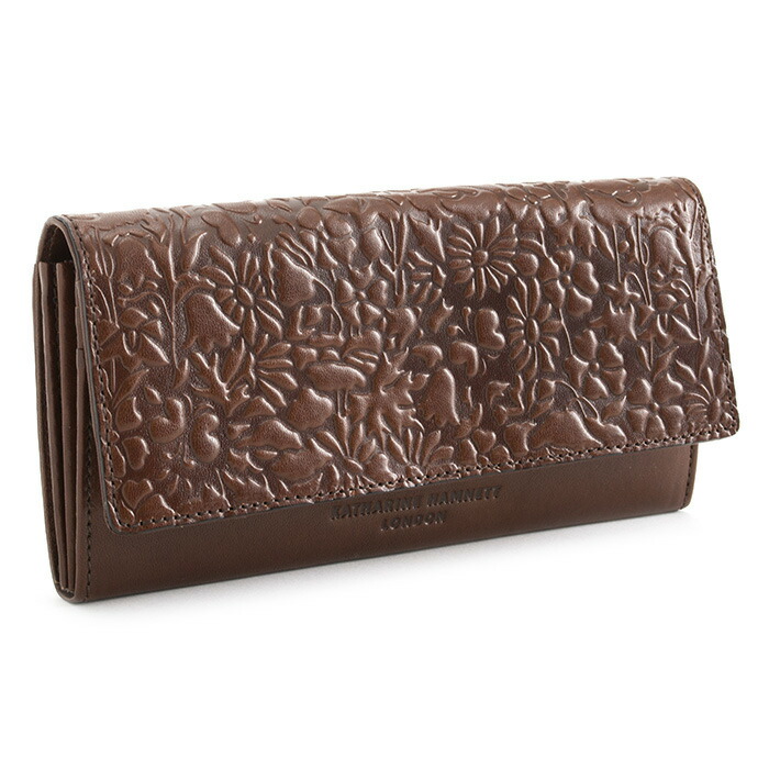 キャサリンハムネット 財布 長財布 茶(ブラウン) KATHARINE HAMNETT LONDON khp405-70 レディース 婦人 ギフト 定番 彼氏 彼女 プレゼント khp405-70a.jpg