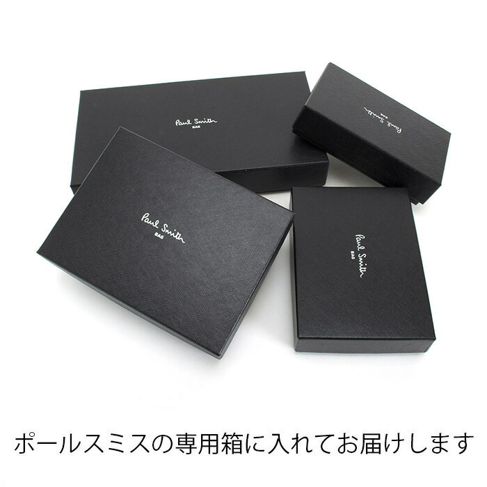 スーパーsale対象品 ポールスミス 名刺入れ カードケース 黒 ブラック Paul Smith Pwd232 10 レディース 婦人 Sermus Es